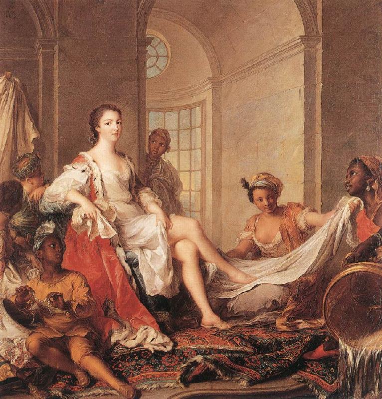 NATTIER, Jean-Marc Mademoiselle de Clermont en Sultane sg